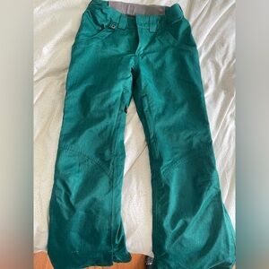Green Snow Pants